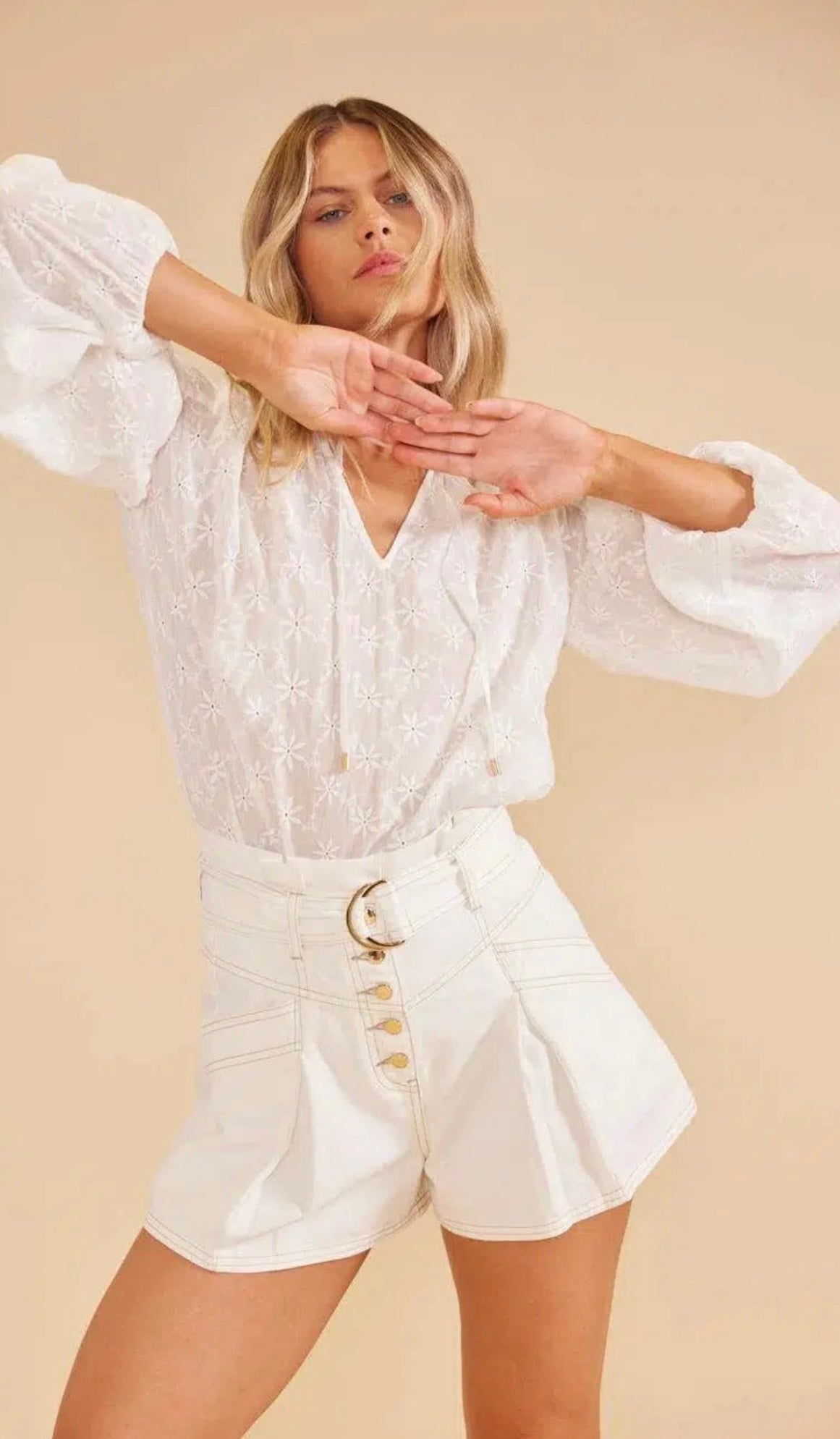 Sadie Broidery Blouse