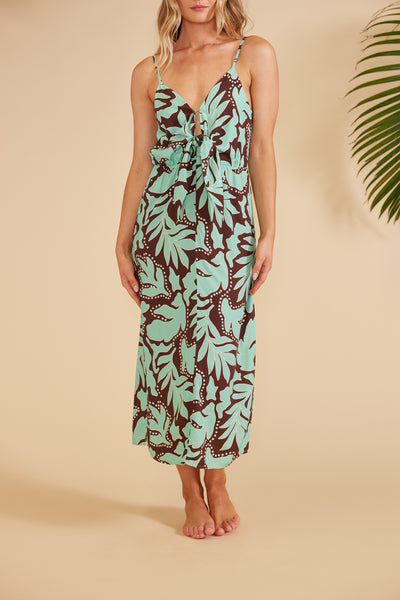 Kelani Tie Front Dress