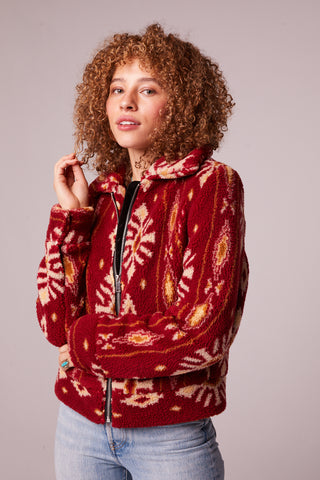 Melrose Jacket - Garnet