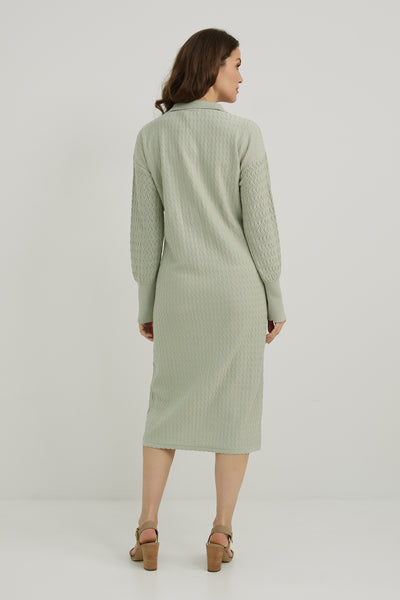 Noe Mint Knit Dress