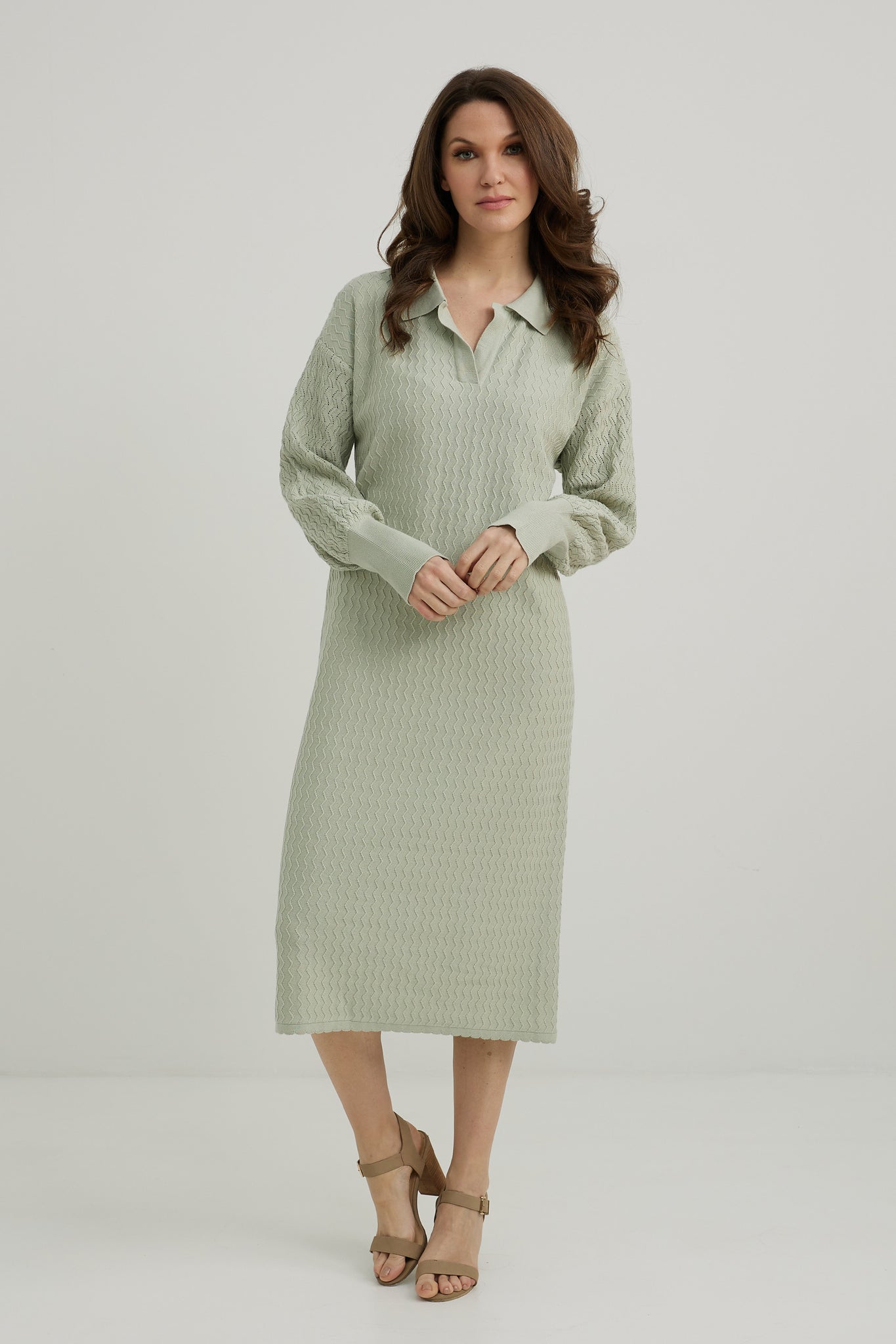 Noe Mint Knit Dress