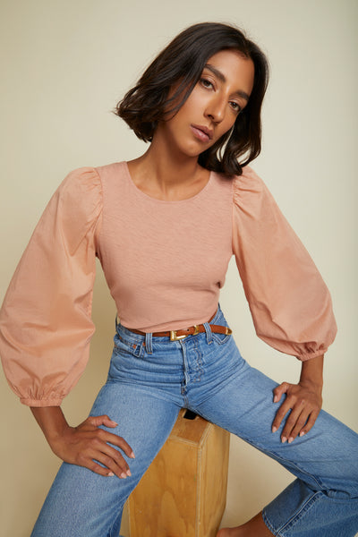 Shalom Tie Back Tee