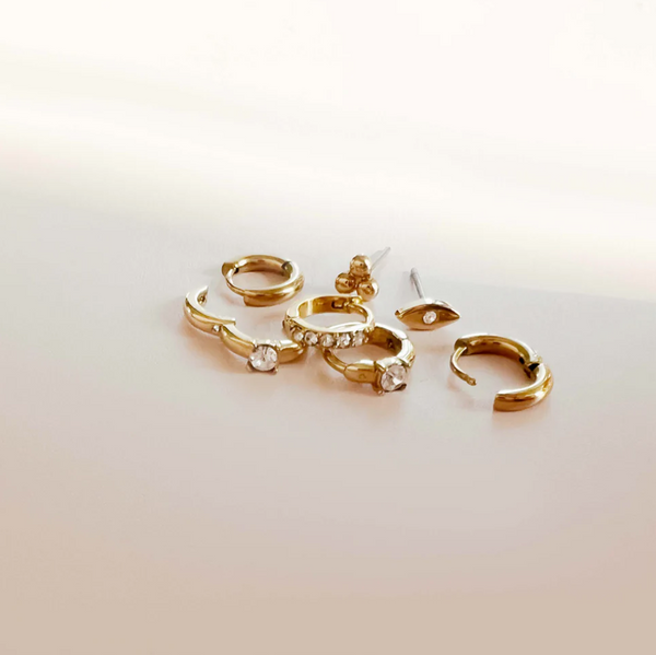 Evil Eye Stud Earrings