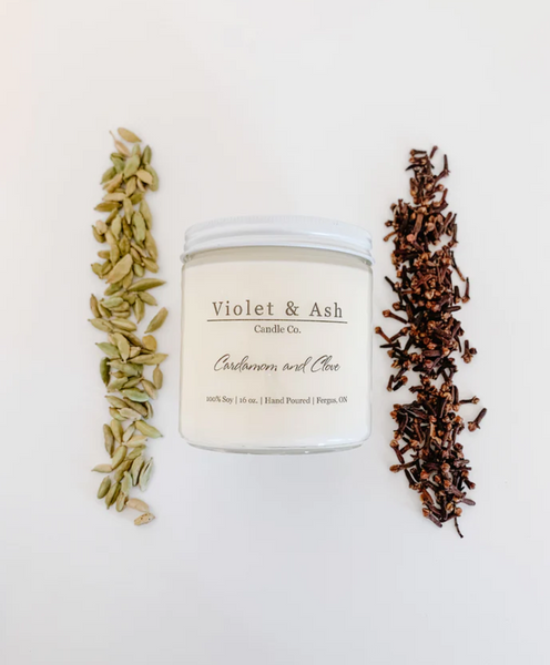 Violet & Ash -  Holiday Candles 16oz