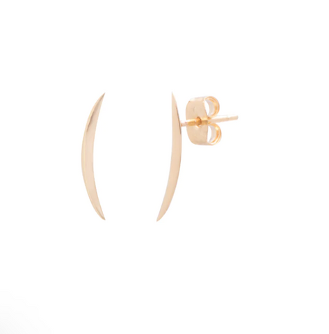 Slice Studs - Gold